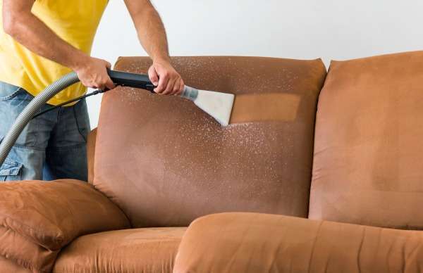 How to clean a suede couch? Tried with natural cleaner but now it just  looks worse : r/CleaningTips