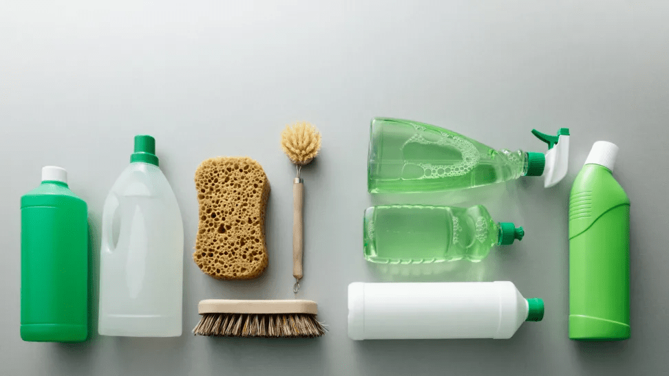 Cleaning bottles