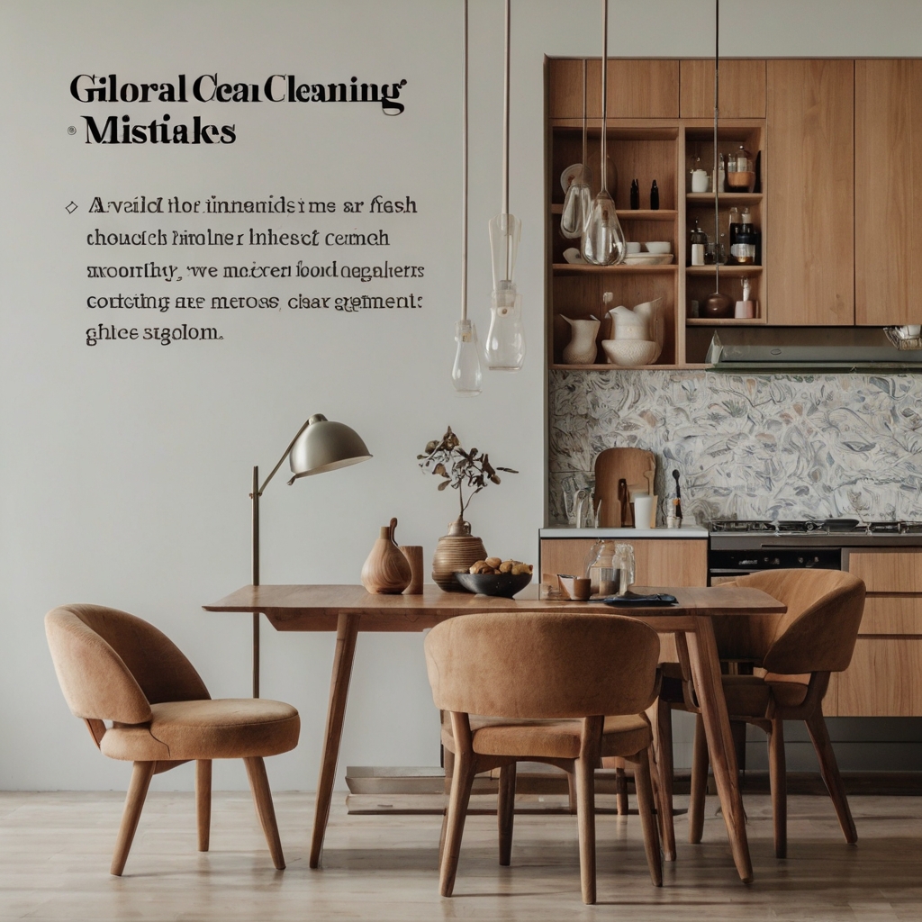 5 Common Cleaning Mistakes